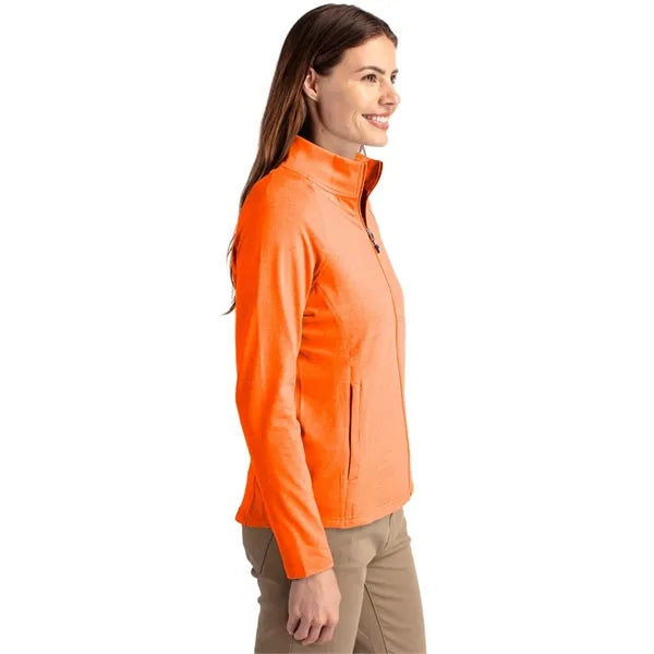 Cutter & Buck Adapt Recycled Soft Knit Stretch Womens Hea...