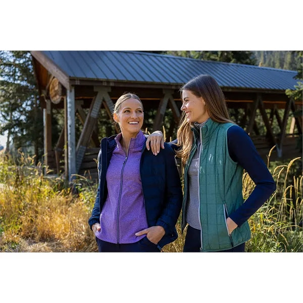 Cutter & Buck Adapt Recycled Soft Knit Stretch Womens Hea...