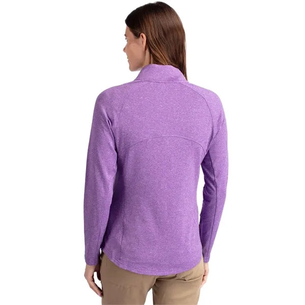 Cutter & Buck Adapt Recycled Soft Knit Stretch Womens Hea...