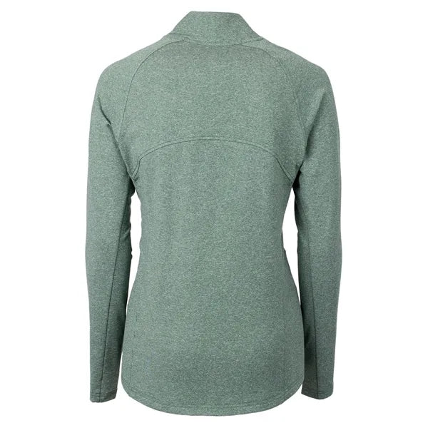 Cutter & Buck Adapt Recycled Soft Knit Stretch Womens Hea...