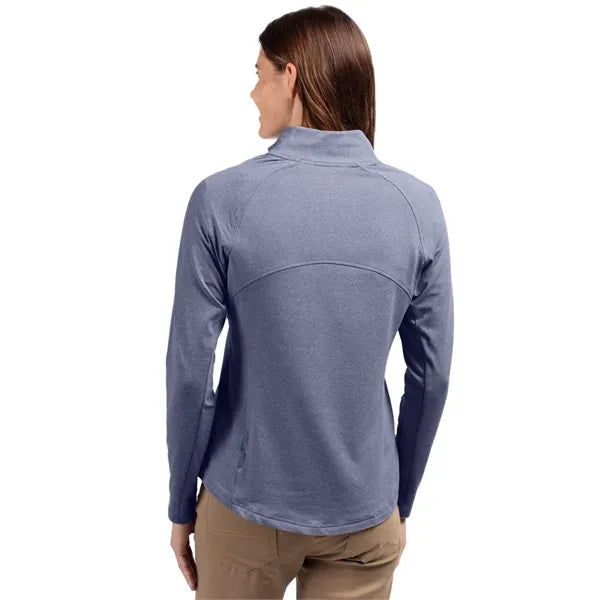 Cutter & Buck Adapt Recycled Soft Knit Stretch Womens Hea...