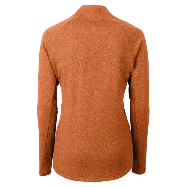 Cutter & Buck Adapt Recycled Soft Knit Stretch Womens Hea...