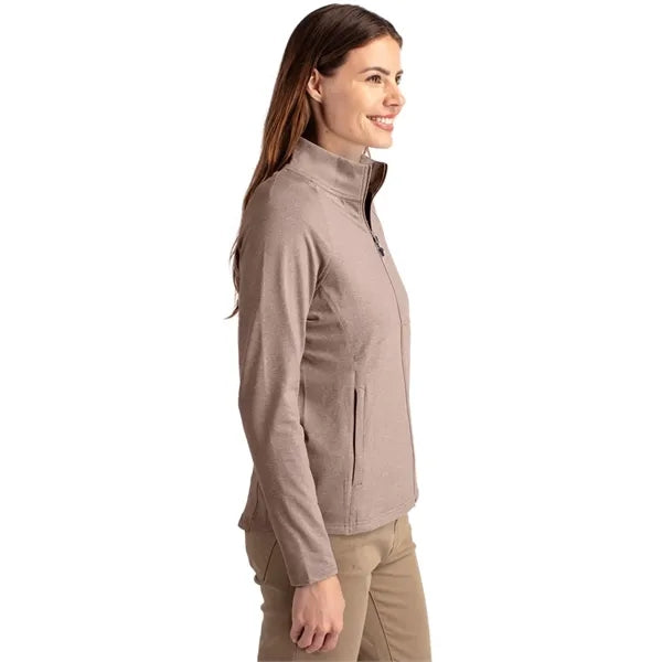 Cutter & Buck Adapt Recycled Soft Knit Stretch Womens Hea...