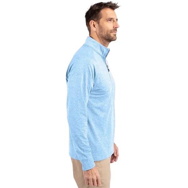 Cutter & Buck Adapt Eco Knit Heather Recycled Mens Big & ...
