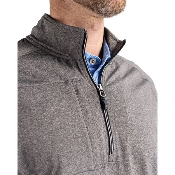 Cutter & Buck Adapt Eco Knit Heather Recycled Mens Big & ...