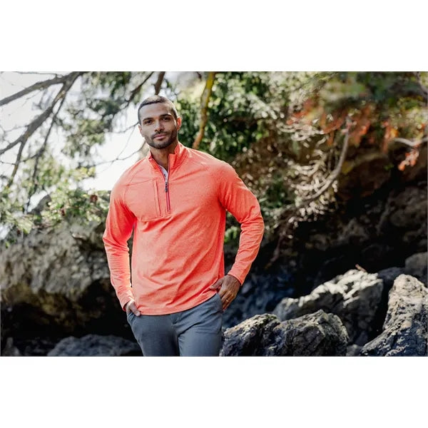 Cutter & Buck Adapt Eco Knit Heather Recycled Mens Big & ...