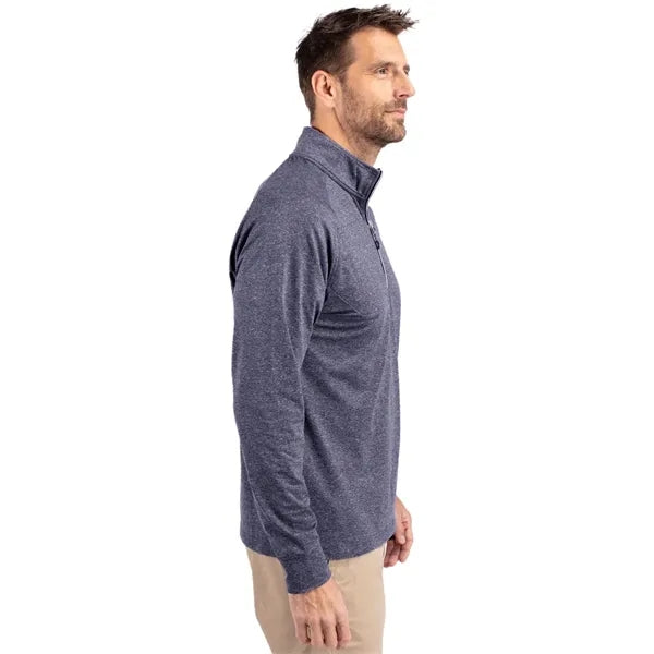 Cutter & Buck Adapt Eco Knit Heather Recycled Mens Big & ...