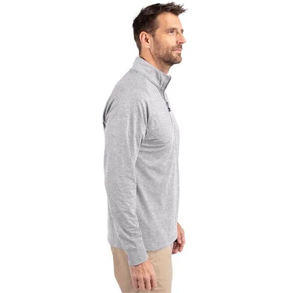 Cutter & Buck Adapt Eco Knit Heather Recycled Mens Big & ...