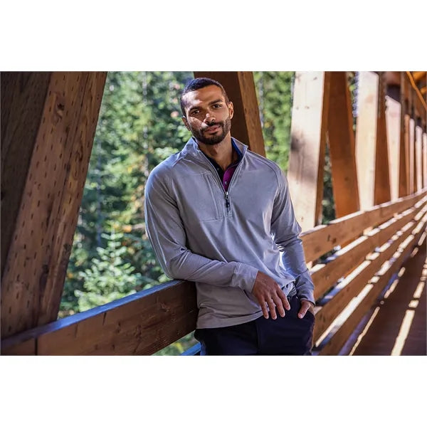 Cutter & Buck Adapt Eco Knit Heather Recycled Mens Big & ...