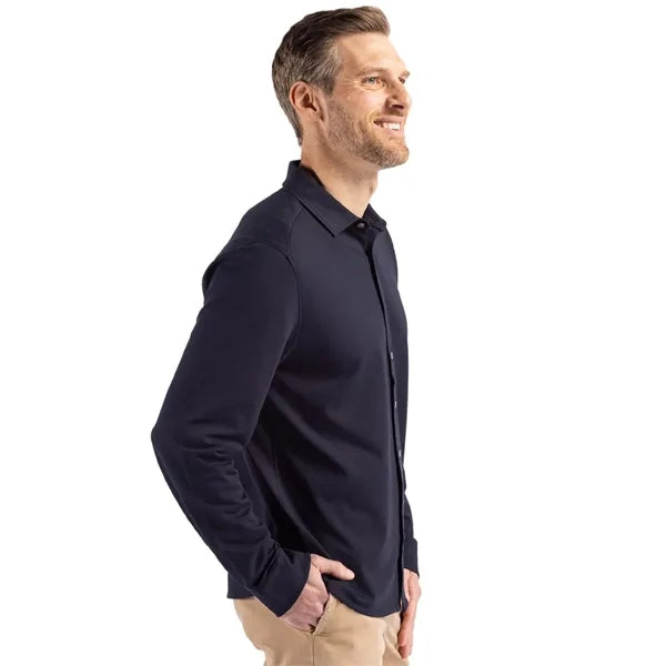 Cutter & Buck Advantage Recycled Cotton-Blend Pique Mens ...