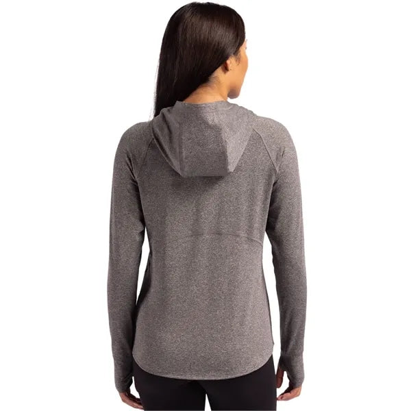Cutter & Buck Adapt Recycled Soft Knit Stretch Womens Hoo...