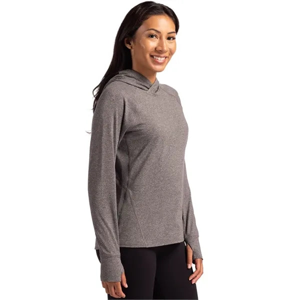 Cutter & Buck Adapt Recycled Soft Knit Stretch Womens Hoo...