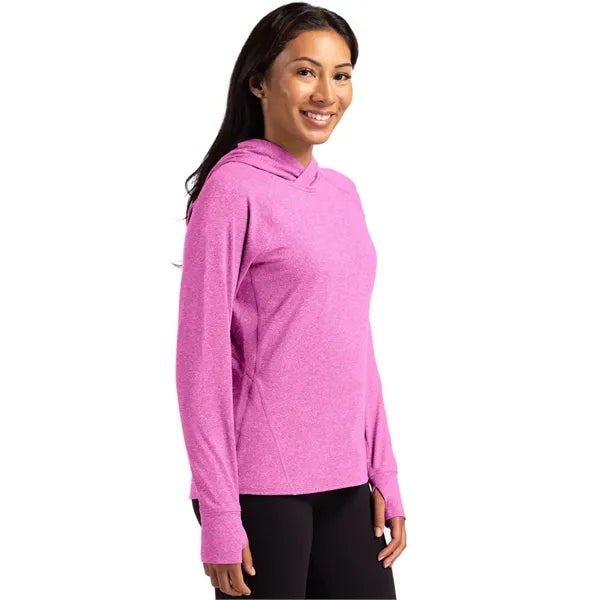 Cutter & Buck Adapt Recycled Soft Knit Stretch Womens Hoo...