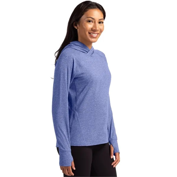 Cutter & Buck Adapt Recycled Soft Knit Stretch Womens Hoo...