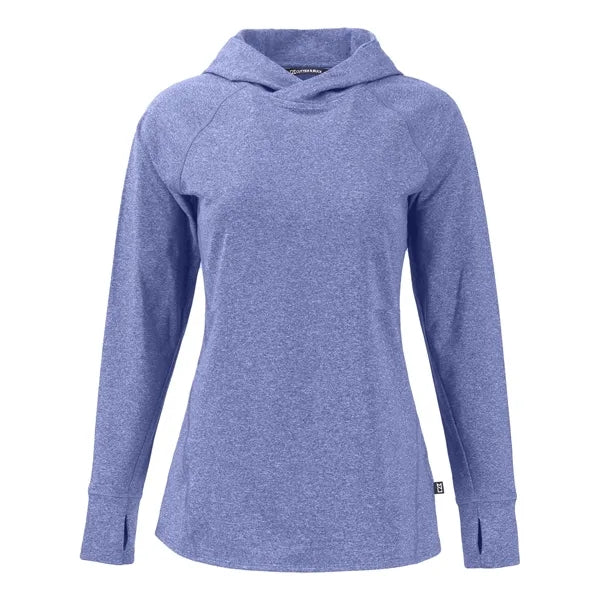 Cutter & Buck Adapt Recycled Soft Knit Stretch Womens Hoo...