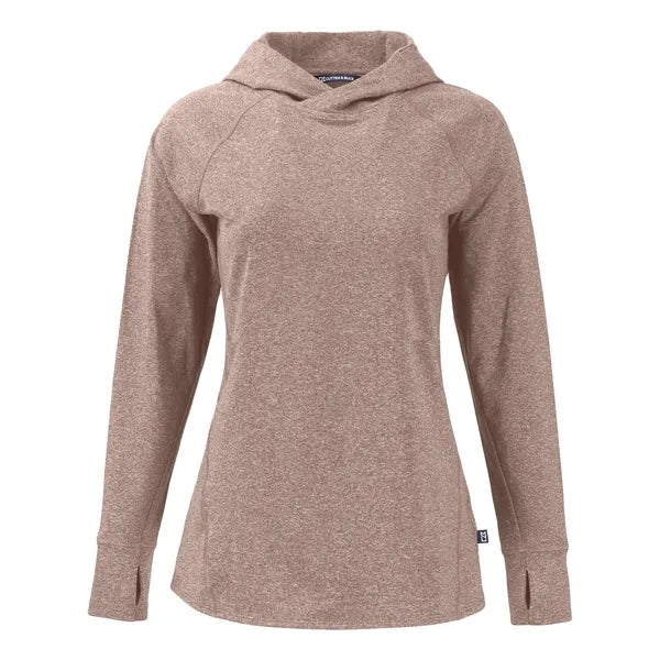 Cutter & Buck Adapt Recycled Soft Knit Stretch Womens Hoo...