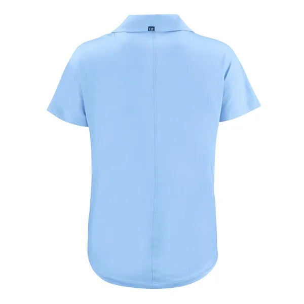 Cutter & Buck Coastline Recycled Double Peached Womens Do...