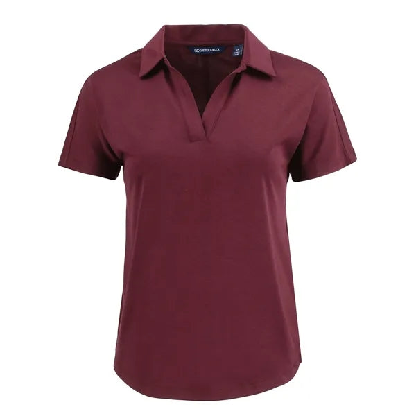 Cutter & Buck Coastline Recycled Double Peached Womens Do...
