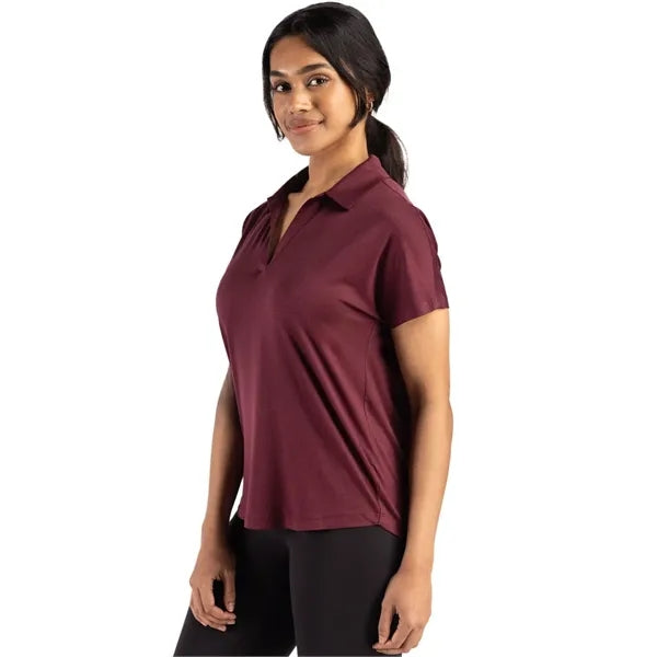 Cutter & Buck Coastline Recycled Double Peached Womens Do...