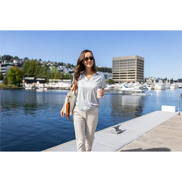 Cutter & Buck Coastline Recycled Double Peached Womens Do...