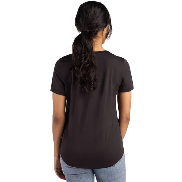 Cutter & Buck Coastline Recycled Double Peached Womens Sh...