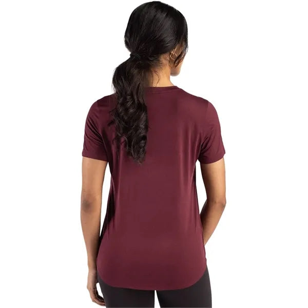 Cutter & Buck Coastline Recycled Double Peached Womens Sh...