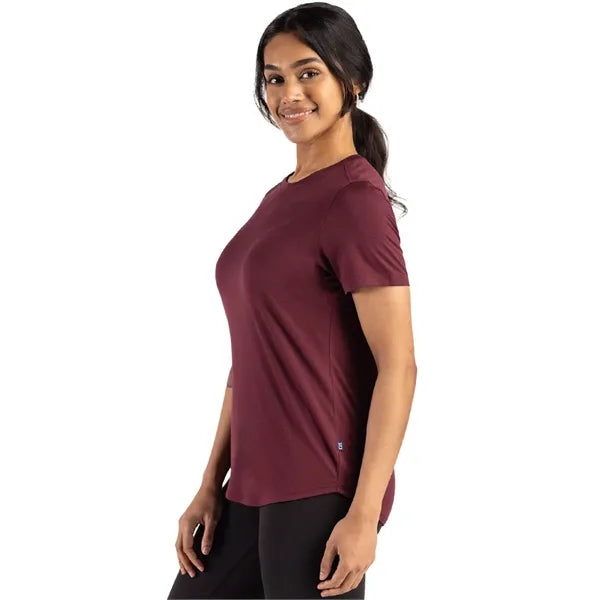 Cutter & Buck Coastline Recycled Double Peached Womens Sh...