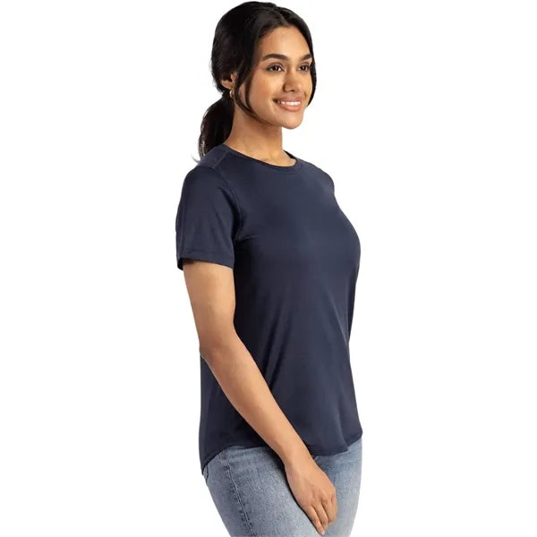 Cutter & Buck Coastline Recycled Double Peached Womens Sh...