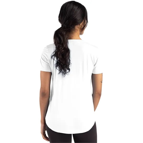 Cutter & Buck Coastline Recycled Double Peached Womens Sh...