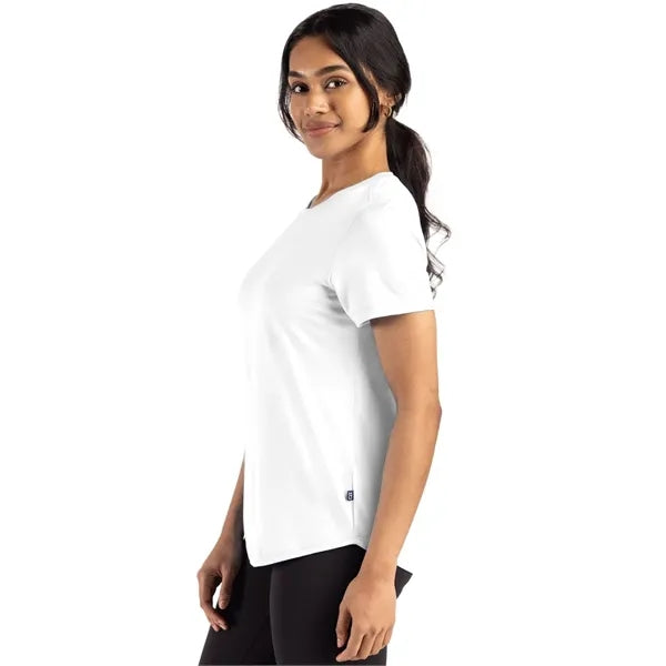 Cutter & Buck Coastline Recycled Double Peached Womens Sh...