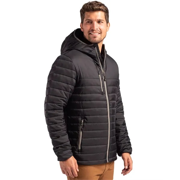 Clique Valhalla Recycled Insulated Puffer Mens Full Zip H...