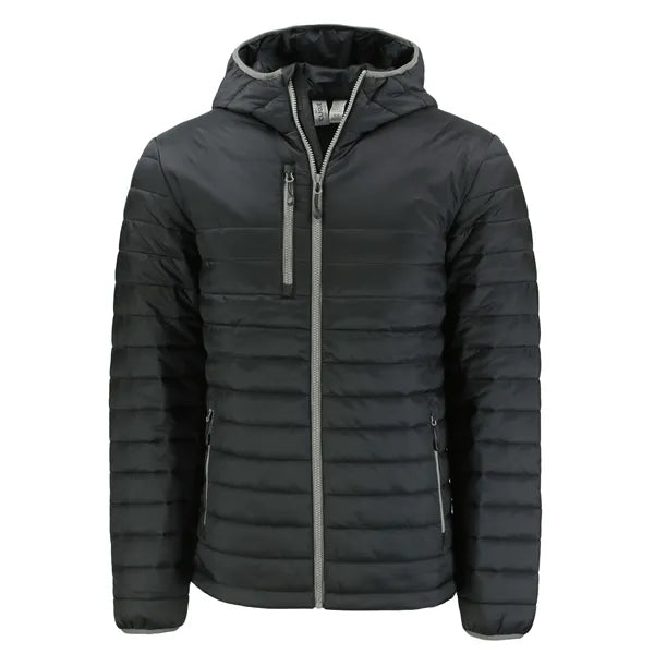 Clique Valhalla Recycled Insulated Puffer Mens Full Zip H...