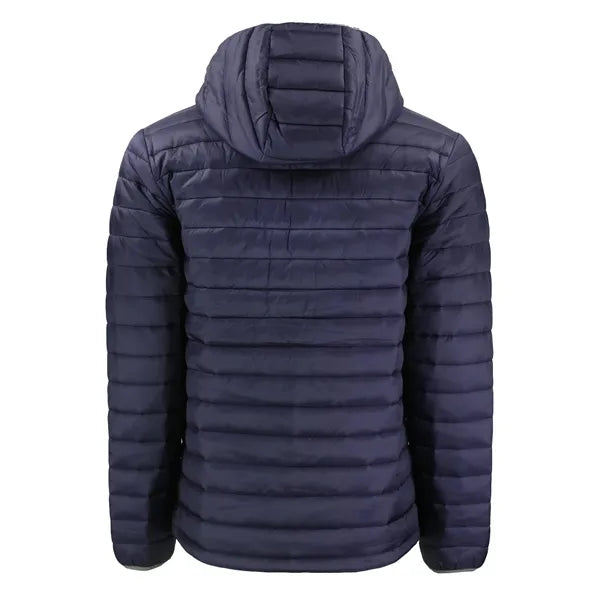 Clique Valhalla Recycled Insulated Puffer Mens Full Zip H...