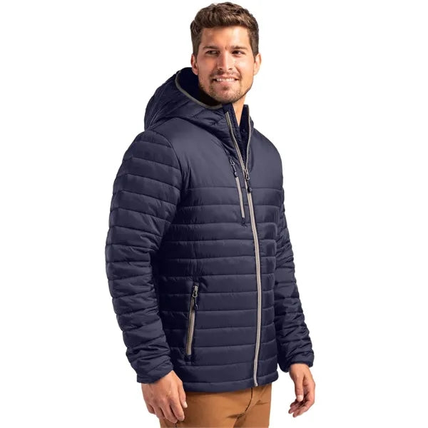 Clique Valhalla Recycled Insulated Puffer Mens Full Zip H...