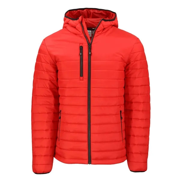 Clique Valhalla Recycled Insulated Puffer Mens Full Zip H...