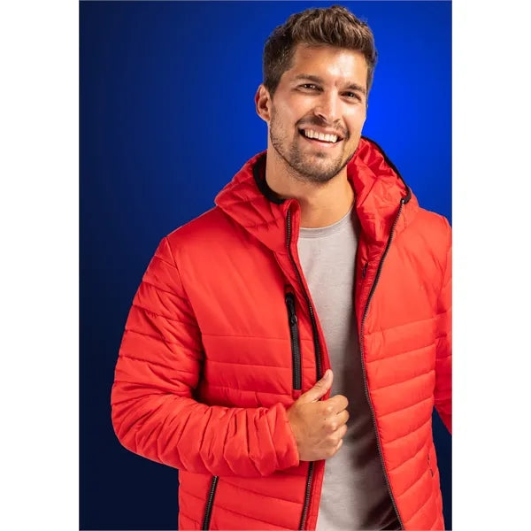 Clique Valhalla Recycled Insulated Puffer Mens Full Zip H...
