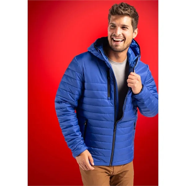 Clique Valhalla Recycled Insulated Puffer Mens Full Zip H...