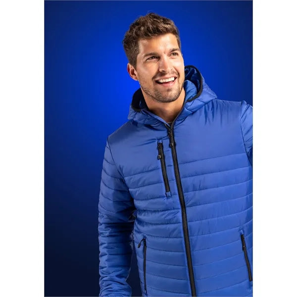 Clique Valhalla Recycled Insulated Puffer Mens Full Zip H...