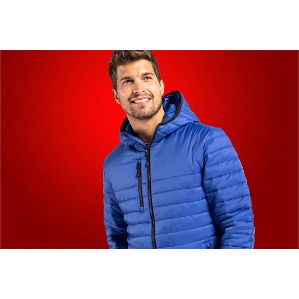 Clique Valhalla Recycled Insulated Puffer Mens Full Zip H...