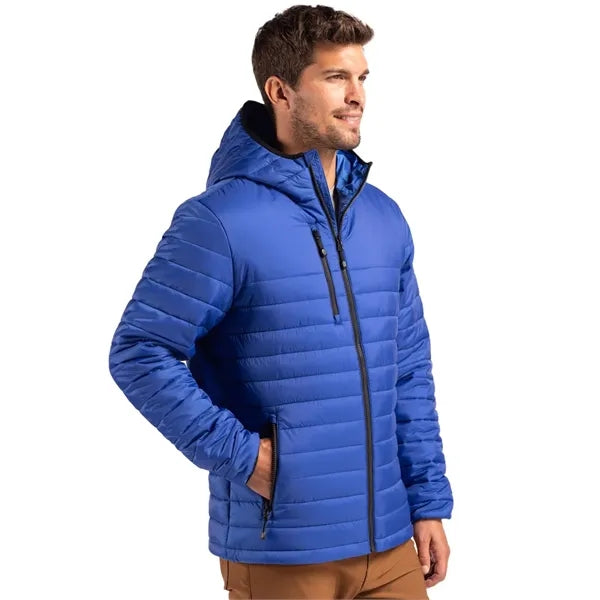 Clique Valhalla Recycled Insulated Puffer Mens Full Zip H...