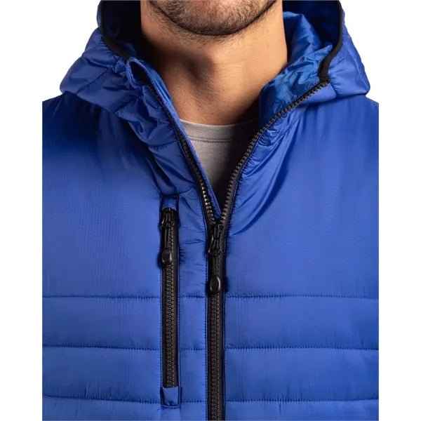 Clique Valhalla Recycled Insulated Puffer Mens Full Zip H...