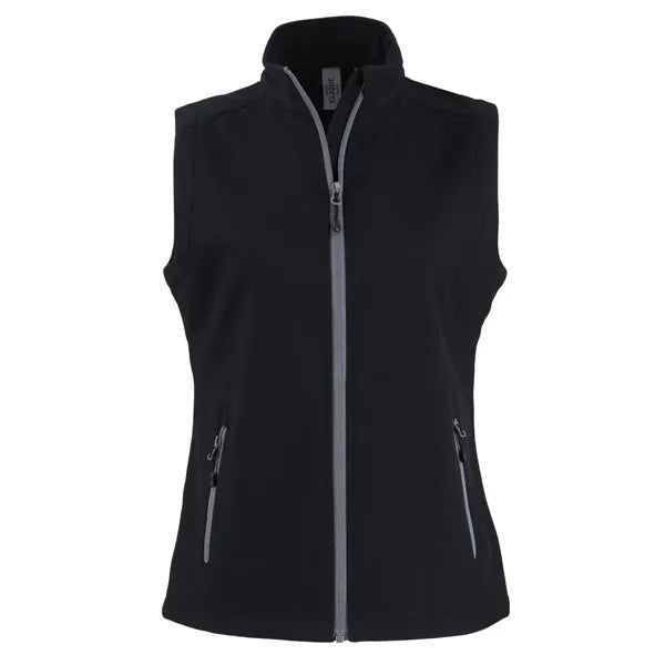 Clique Tempo Recycled Stretch Softshell Womens Full Zip Vest
