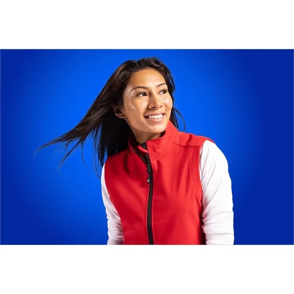 Clique Tempo Recycled Stretch Softshell Womens Full Zip Vest