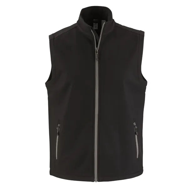 Clique Tempo Recycled Stretch Softshell Mens Full Zip Vest