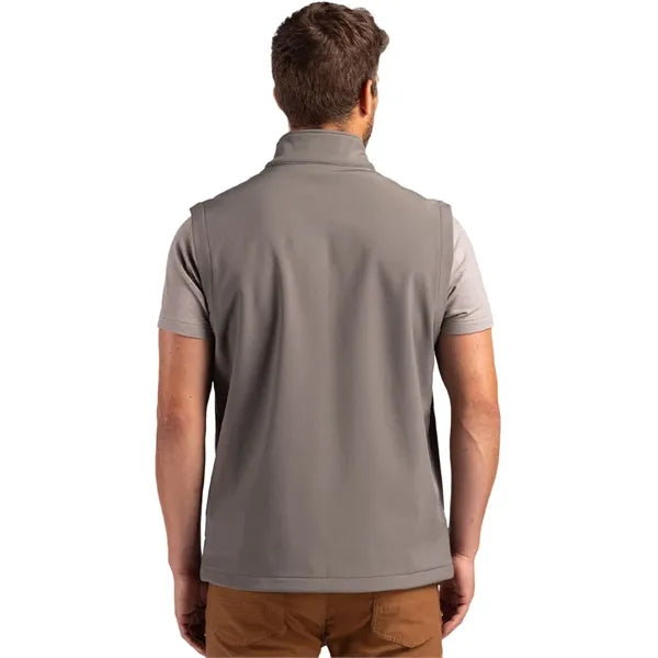 Clique Tempo Recycled Stretch Softshell Mens Full Zip Vest