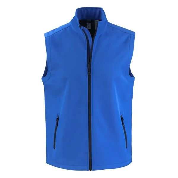 Clique Tempo Recycled Stretch Softshell Mens Full Zip Vest