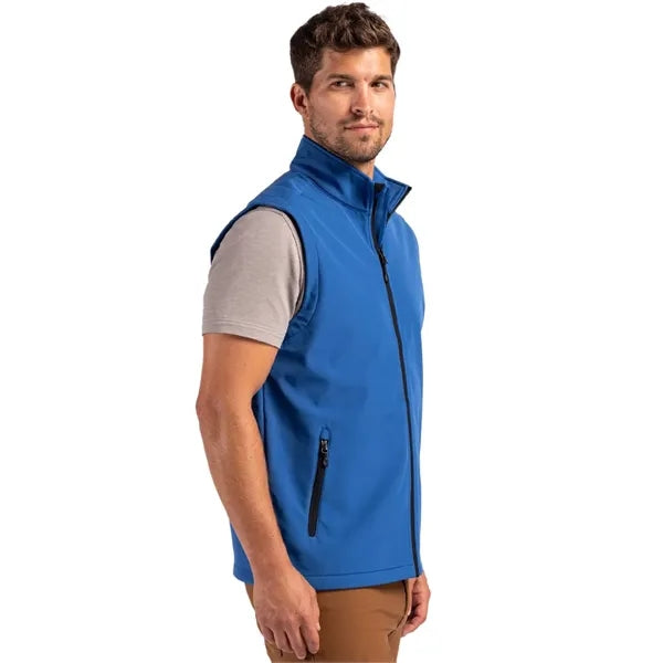 Clique Tempo Recycled Stretch Softshell Mens Full Zip Vest