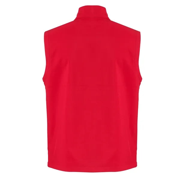 Clique Tempo Recycled Stretch Softshell Mens Full Zip Vest