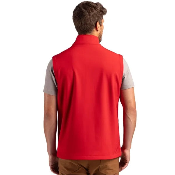 Clique Tempo Recycled Stretch Softshell Mens Full Zip Vest