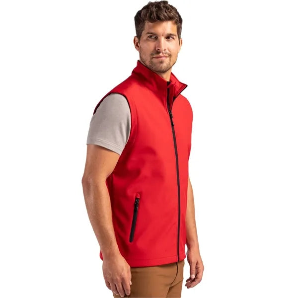 Clique Tempo Recycled Stretch Softshell Mens Full Zip Vest
